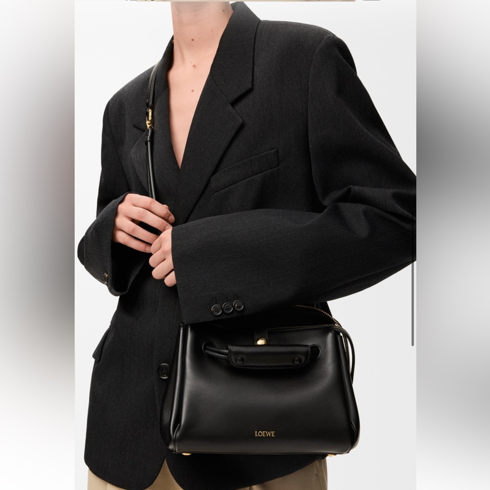 Loewe small black Madrid bag retail $5350